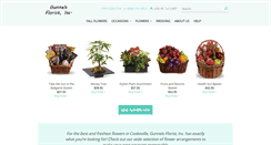 Desktop Screenshot of gunnelsfloristinc.com